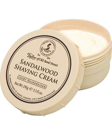Taylor of Old Bond Street Sandalwood Shaving Cream Bowl sand 150 g 150 g (1 pack)