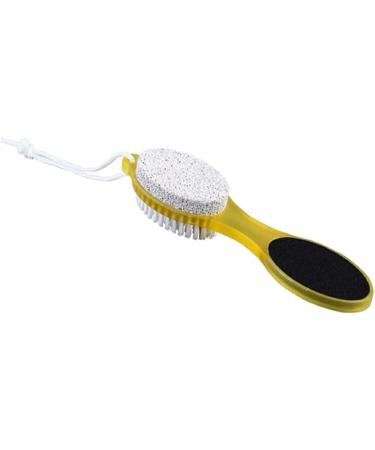 siduytin Foot File Replacement Heats-resistant Pedicure Exfoliating Dead Skin Remover Bath Brush Cleaning Tool with Lanyard Yellow - Buy Online on GoSupps.com