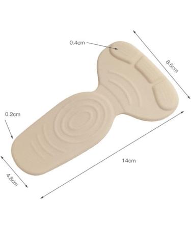 Buy FOMIYES Orthotic Gel Cushions - Flatfoot Heel Grips & Pads for Foot Relief - 2 Pairs Silicone Stickers for Comfort - Buy Online on GoSupps.com