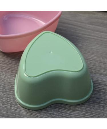 2 Sets Heart Shaped Facial Mask Mixing Bowl & Spatula - DIY Skin Care Tool Kit for Women - Green - Buy Online on GoSupps.com