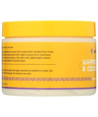 Alaffia Wild Lavender Whipped Shea Butter & Coconut Oil 4oz - Nourishing Body Moisturizer - Buy Online on GoSupps.com