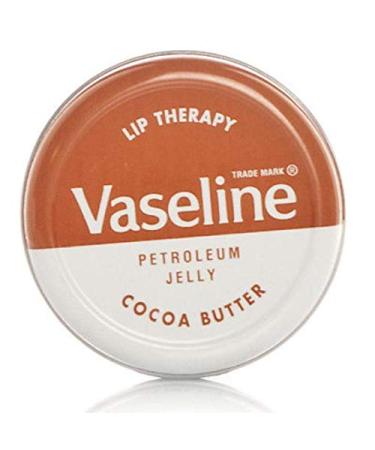 Pack of 12 - Vaseline Lip Therapy Cocoa Butter - 20 g.
