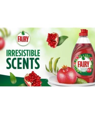Fairy Washing Up Liquid 10 x 320ml Full Box (Pomegranate & Grapefruit) - Buy Online on GoSupps.com