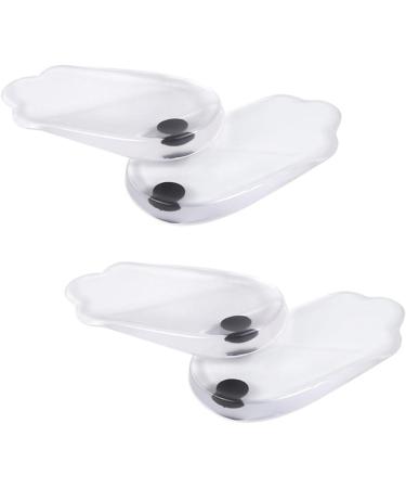 NOLITOY Orthopedic Insoles - 4 Pairs O/x Leg Correction Shoe Pads | Plantar & Flat Feet Support - Silicone Gel Orthotic Insoles for Comfort & Stability - Buy Online on GoSupps.com
