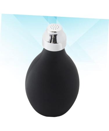 1pc Silicone Powder Blower Spray Applicator Hair Powder Dispenser Hair Thickening Fiber Spray Hair Fiber Atomizer Barber Powder Blower Powder Applicator Concealer Spray Black - Buy Online on GoSupps.com