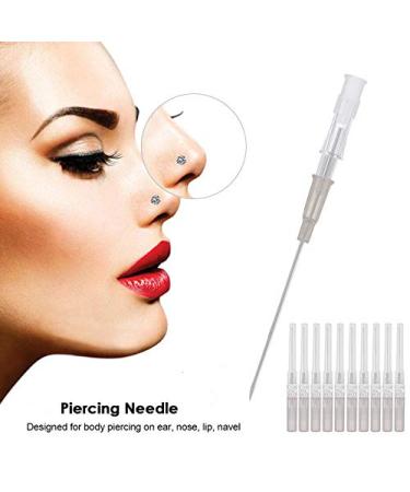 Yuelong 16 Gauge Catheter Piercing Needles - 50PCS Body Piercing Tool Kit for Nose, Ear & Body - IV Catheter Needles for Piercing Supplies - Buy Online on GoSupps.com