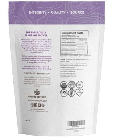 Organic USDA Certified Dried Lavender Flowers - 4oz Extra Grade Loose Leaf - Buy Online on GoSupps.com