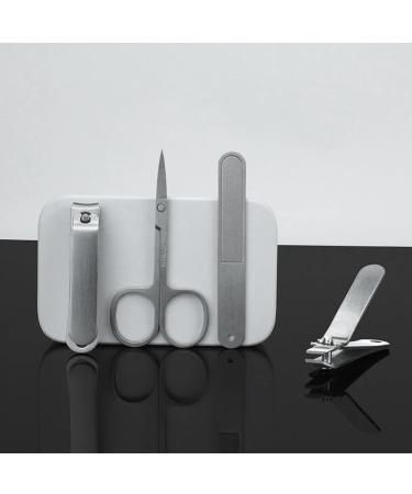 Oblique Flat Nail Clipper Set Manicure Trimmer Stainless Steel Toenail Cutter Portable Nail Repair Scissors Kit (Color : C02) - Buy Online on GoSupps.com
