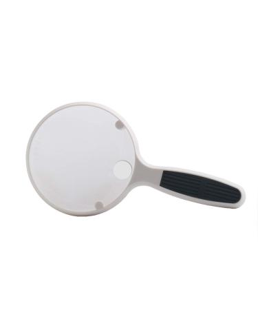 Magnifiers Handheld Portable 20 Times High-Definition Magnifying Glass Portable with LED Light Children's Magnifying Glass 18.3cmX8.8cm Reading Aids