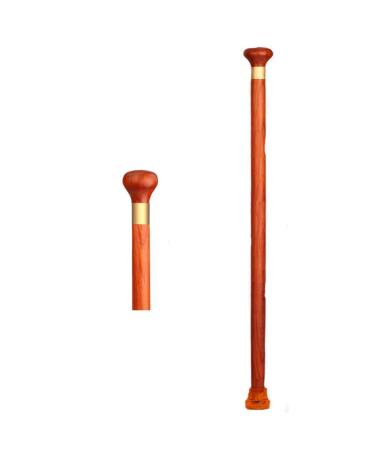 Adult Crutches Solid Wood Crutches Environmentally Friendly and Healthy African Rosewood Material Round Handle Ergonomic Design Light and Easy to Carry Crutches Hello Independence 87cm