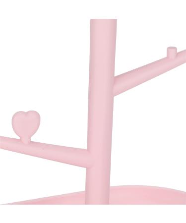 Cat Ear Makeup Mirror with Adjustable Stand - Pink | Vanity Mirror with Jewelry Storage for Home & Salon - Buy Online on GoSupps.com