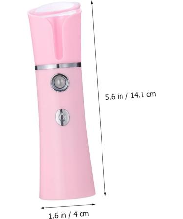 NOLITOY 1pc Spray Charging Face Pink Evaporator Hydrator Nano Handheld Humidifier Cold Usb 14.1x2.6cm - Buy Online on GoSupps.com