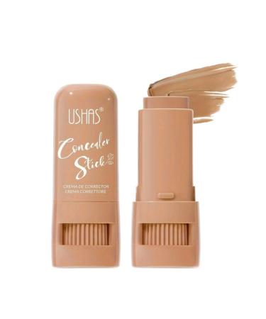 Concealer Stick 2 Pack Concealer Conceal And Contour Face Makeup For All Skin Types Longwear Cream Concealer Stick Highlights Moisturizes Natural Full Coverage (02 * 2) 02*2