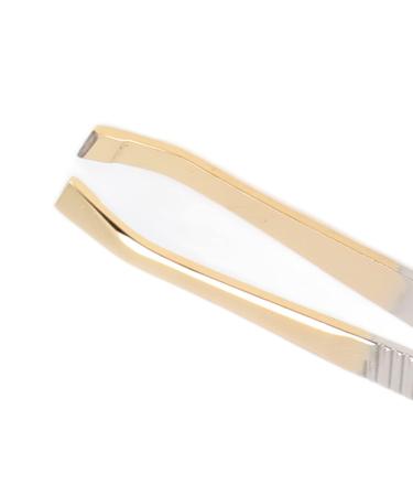 2 Pack Eyebrow Tweezers - Professional Stainless Steel Hair Removal Tools for Perfect Brows | International Shipping - Buy Online on GoSupps.com