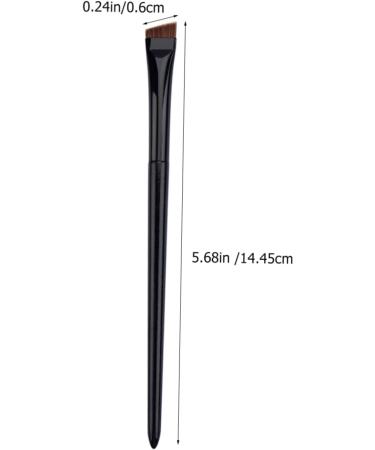 MUSISALY 1 Set Eyeliner Makeup Tool Women's Eyeliner Brush Flat Eyeliner Brush Angled Brush Flat Brush Makeup Cosmetic Eye Brush Eyebrow Makeup Brush Female Realistic Eyebrow Brush - Buy Online on GoSupps.com