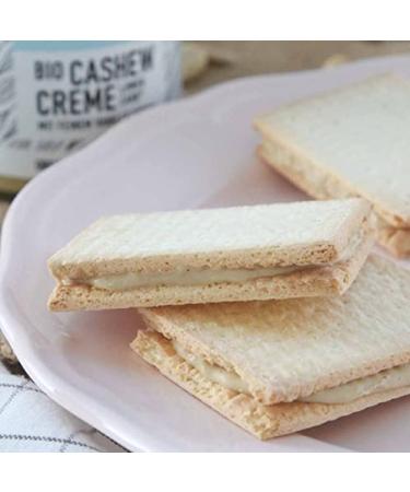 Organic Workout Bio-Cashew with Vanilla Aroma | Vegan | Low-Carb | Sugar-Free | 190g White Chocolate Cashew Treat - Buy Online on GoSupps.com