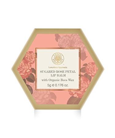 Forest Essentials Luscious Sugared Rose Petal Lip Balm