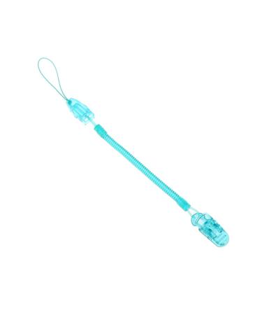 Buy HRCOME Blue Feather Pacifier Clip & Chain Holder - Stylish & Secure Pacifier Accessory for Babies - Buy Online on GoSupps.com