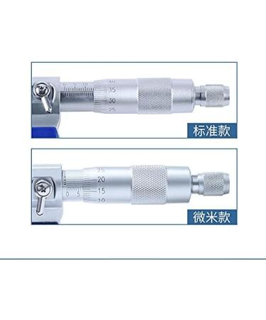 Syntek Micrometer 0-25.4mm 1inch Range 0.01 mm Diameter Industrial Wall Thickness Measuring High Precision Metal Measure Gauge - Buy Online on GoSupps.com