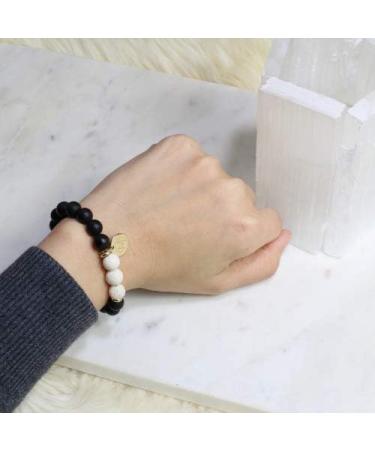 Essential Oil Diffuser Bracelet for Anxiety - Aromatherapy Lava Stone Bracelet for Men & Women - Buy Online on GoSupps.com