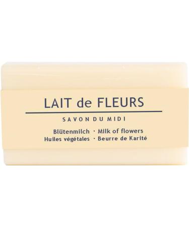 Savon du Midi Midday soap Zeep met Shea Butter Flower Milk 6 x 100 g 6 x 100 gr - Buy Online on GoSupps.com