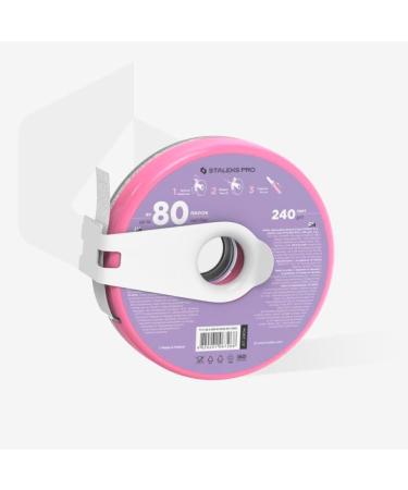 STALEKS PRO BOBBINAIL Donut File Dispenser with White Adhesive File Refill Expert ( Donuts + Refill) (240 Grit) Grano 240 - Buy Online on GoSupps.com