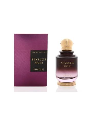 Khadlaj Sensous Night EDP UNISEX Spray 3.4 Fl Oz Scent Fragrance Long-Lasting Perfume Sensous nights 3.4 Fl Oz (Pack of 1)