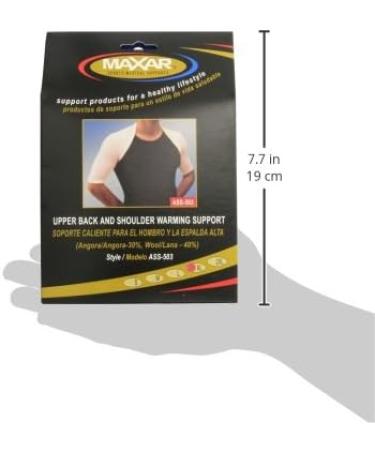 MAXAR Angora Upper Back & Shoulder Support Brace Wrap - XL | International Shipping Available - Buy Online on GoSupps.com