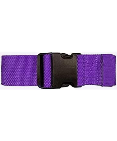 Gait Belt with Plastic Buckle by LiftAid - 60 x 2 Purple Transfer & Walking Aid for Therapists, Nurses & Home Care - Buy Online on GoSupps.com