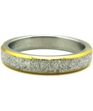 ENERGETIX 4YOU Elegant Designer Bicolor Magnetring 206 - Diamond Dust Partner & Wedding Ring Size 16-21 | Bestselling Engagement Ring - Buy Online on GoSupps.com