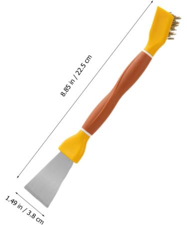 Buy Alipis Double-Headed Cleaning Shovel | Multi-Functional Kitchen Brush for Oil Stain & Rust Removal - International Shipping Available - Buy Online on GoSupps.com
