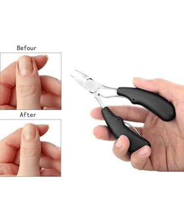 PSGS A Set Nail Clippers Ingrown Toenail Podiatry Correction Nippers Cuticle Cutters Cut Paronychia Pedicure Manicure Hand Foot Care (Color : RD) - Buy Online on GoSupps.com
