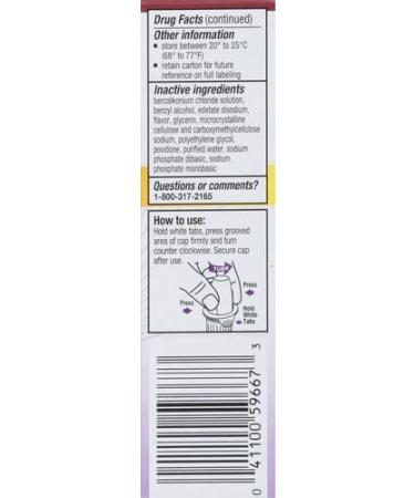 Afrin Childrens, Extra Moisturizing Stuffy Kids Nasal Spray Pump Mist, Up to 12 Hour Nasal Congestion Relief for Cold or Allergy Symptoms, for Children Ages 6 & Up, 15 mL (Pack of 2) Purple 0.5 Fl Oz (Pack of 2) - Buy Online on GoSupps.com