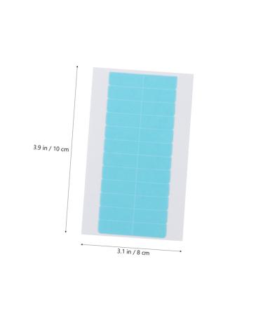 FRCOLOR 6 Sheets Double Sided Adhesive Hair Extension Hair Wig Tape Wig Adhesive Tape Double Sided Tape Tabs Lace Front Wig Tape Adhesive Hair Extension Tape Reissue Block Pu Water Proof - Buy Online on GoSupps.com