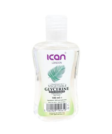 ican London Pure Vegetable Glycerine Softens & Moisturizes Skin 100ml