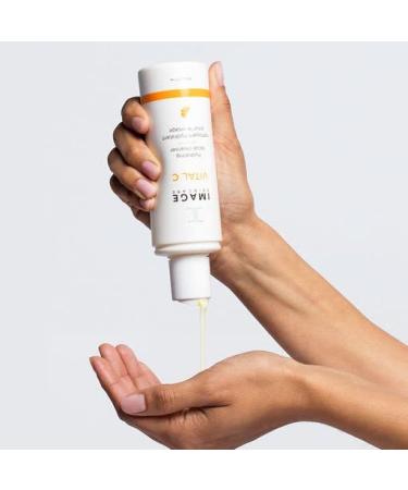 IMAGE Skincare VITAL C Hydrating Facial Cleanser - Vitamin C, E, and A - 6 fl oz - Buy Online on GoSupps.com