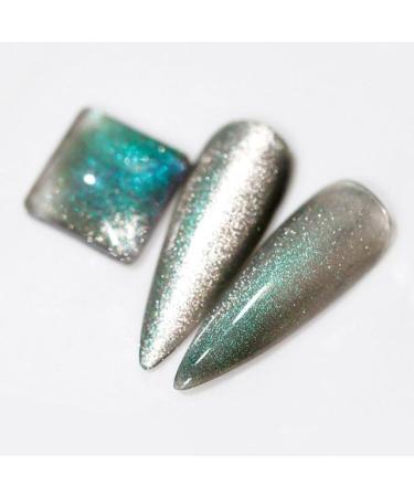 15ml Nail Gel Lacquer Need LED Lamp Soak Off UV Lamp Gel Nail Polish Laser Colorful Gel Manicure Art Cat Eye Gel - (Color: 10)