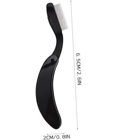 FRCOLOR 8 Pcs Foldable Eyebrow Comb Makeup Mascara Make up Kit Folding Eyelash Comb Makeup Tool Metal Girl 6.5x2x0.8cmx4pcs Blackx4pcs - Buy Online on GoSupps.com