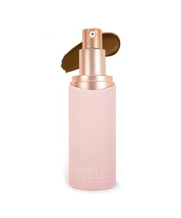 Winky Lux White Tea Tinted Moisturizer  SPF 30 Tinted Moisturizer for Oily Skin  Tinted Moisturizer for Face with SPF with Vitamin E and Antioxidants  Deep Plus
