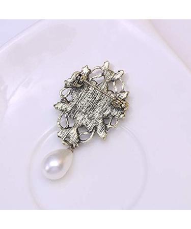 Brooch Brooches for Women Imitation Charming Antique Drop Brooch Pin Women Mujer Bijoux Gift Jewelry Brooch Pins for Women - Buy Online on GoSupps.com