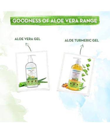 Buy Ma_ma..ear_th Aloe Turmeric Gel - 100% Pure Aloe Vera for Face Skin & Hair | Enriched with Turmeric & Vitamin E | 300 ML - International Shipping Available - Buy Online on GoSupps.com