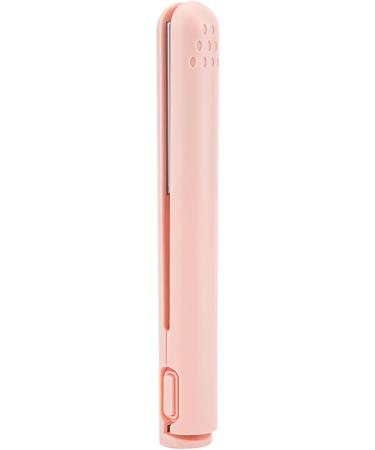 2 in 1 Ceramic Hair Straightener & Flat Iron - 3D Floating Plate Smart Keep Warm Function - Easy to Use - Pink - Buy Online on GoSupps.com