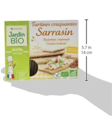 Jardin BiO tic - Buckwheat Crunchy Toasts Gluten Free 150g - Buy Online on GoSupps.com