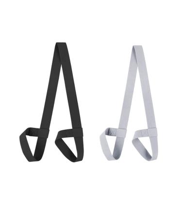 Lowats yoga mat supporting strap 2 pieces of carrier strap adjustable yoga mat carrying strap yoga mat harness strap sling feast strap yoga matt elastic yoga mats carrying band yoga mat support strap