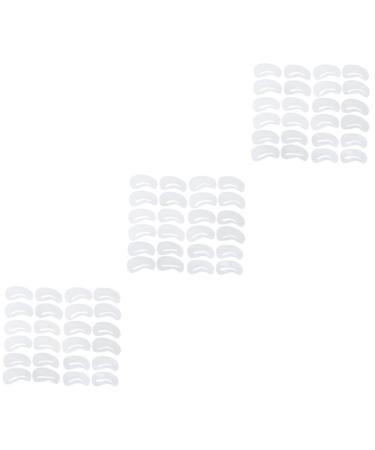 DOITOOL 72 Pcs 6 Sets Eyebrow Molds Gel Removing Tool Eyebrow Stencil Template Eyebrow Trimming Card mediumx3pcs As Shownx3pcs