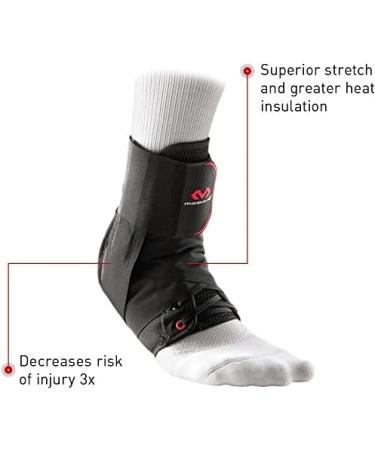 McDavid Light Ankle Brace XL White with Figure-8 Strap - Adjustable Support - Buy Online on GoSupps.com