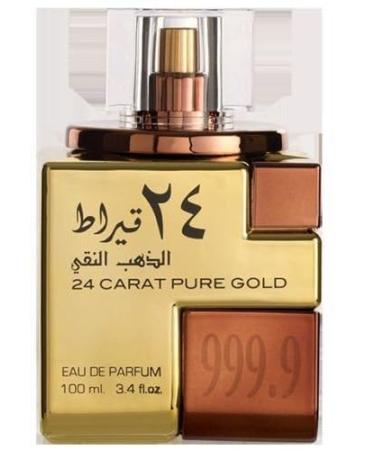 Lattafa Perfumes 24 Carat Pure Gold for Unisex Eau de Parfum Spray 3.4 Ounce (Pack of 2) - Buy Online on GoSupps.com
