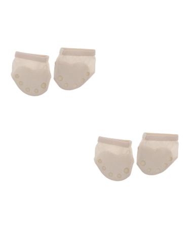 NOLITOY 2 Pairs Dance Protective Cushions Foot Care Supplies Jazz Shoes for Girls Heel Boots for Women Womans Heels Dance Foot Thongs Foot Protector Dance Socks Chunky Heel Paw Soles Miss