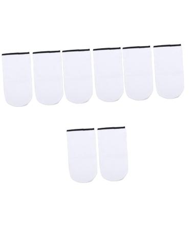 Beaupretty 4 Pairs Nursing Accessories Paraffin Bath Liners was Bath Hand Cover Heated Glives Womens Glove Bath Mitt Cotton Wax Gloves Moisturizing Gloves Paraffin Wax Spa Bath Mat Work White