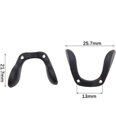 Wekiva Replacement Nose Pad Holder - Metal U-Shaped Nose Bridge with Gray Silicone Padding for Children | Durable & Comfortable - Buy Online on GoSupps.com